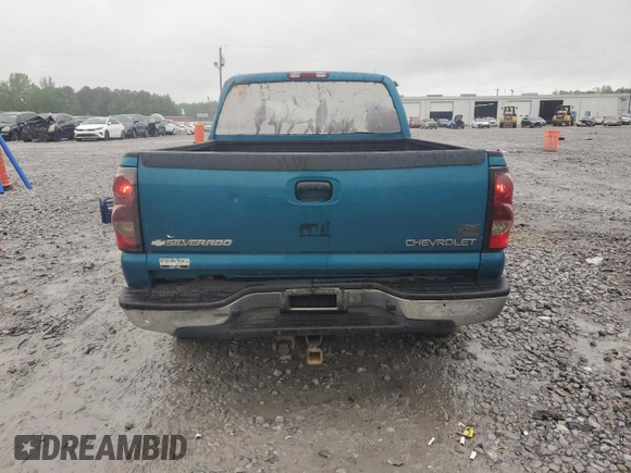 2004 Chevrolet Silverado 1500 with VIN 1GCEK19T64E350633, listed as a Copart auction lot 51917025 with 232,781 mi miles and Salvage Title. Bid and sale history available at DreamBid. Image 6.