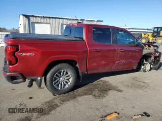 2024 Chevrolet Colorado 4WD LT z VIN 1GCPTCEK0R1161439, wystawiony jako Copart lot #46955615 z przebiegiem Nie podano mil oraz Szkoda całkowita • Salvage title. Historia ofert i sprzedaży dostępna na DreamBid. Obrazek 3.