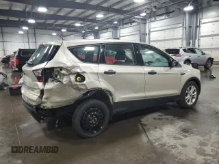 2017 Ford Escape S with VIN 1FMCU0F79HUC26012, listed as a Copart auction lot 65235285 with 98,682 mi miles and Salvage title. Bid and sale history available at DreamBid. Image 3.