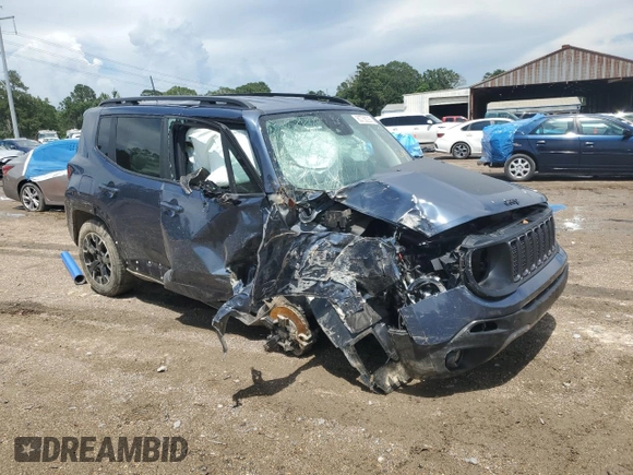 2023 Jeep Renegade Upland with VIN ZACNJDB18PPP42504, listed as a Copart auction lot 60759235 with 50,622 mi miles and Salvage title. Bid and sale history available at DreamBid. Image 4.