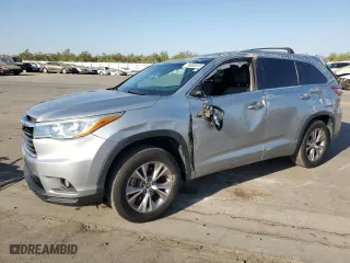 2016 Toyota Highlander LE Plus with VIN 5TDZKRFH3GS158603, listed as a Copart auction lot 74953574 with 87,542 mi miles and Salvage Title. Bid and sale history available at carsss.com. Image 1.