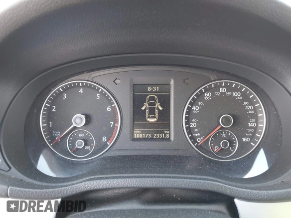 2012 Volkswagen Passat SE с VIN 1VWBH7A3XCC079924, выставлен на аукционе IAAI как лот 42333339 с пробегом 108 173 миль миль и . История ставок и продаж доступна на DreamBid. Изображение 7.