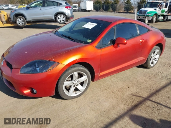 2007 Mitsubishi Eclipse GS with VIN 4A3AK24FX7E013700, listed as a IAAI auction lot 41731979 with 71,490 mi miles. Bid and sale history available at carsss.com. Image 2.