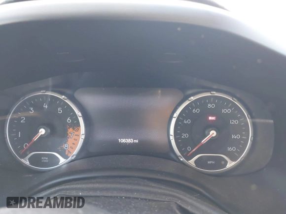 2018 Jeep Renegade Trailhawk with VIN ZACCJBCB7JPH63647, listed as a IAAI auction lot 42103197 with 106,383 mi miles and . Bid and sale history available at DreamBid. Image 7.