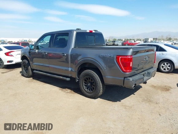 2023 Ford F-150 XL with VIN 1FTFW1ED9PFA46525, listed as a IAAI auction lot 41695823 with 19,897 mi miles. Bid and sale history available at carsss.com. Image 3.