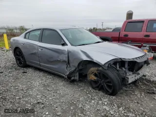 2017 Dodge Charger SE with VIN 2C3CDXBG6HH576000, listed as a Copart auction lot 46598275 with 154,967 mi miles and Salvage Title. Bid and sale history available at carsss.com. Image 4.