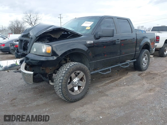 2008 Ford F-150 XLT with VIN 1FTPW125X8KB20240, listed as a IAAI auction lot 41826197 with 1 mi miles. Bid and sale history available at carsss.com. Image 2.