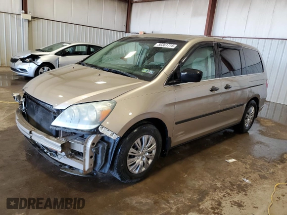 2006 Honda Odyssey LX with VIN 5FNRL38266B120823, listed as a Copart auction lot 50361715 with 240,733 mi miles and Salvage Title. Bid and sale history available at carsss.com. Image 1.