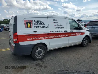 2020 Mercedes-Benz Metris Cargo with VIN WD3PG2EA4L3658585, listed as a Copart auction lot 64163654 with 53,643 mi miles and Salvage Title. Bid and sale history available at carsss.com. Image 3.