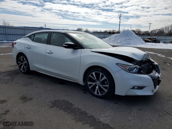 2018 Nissan Maxima S with VIN 1N4AA6AP8JC386656, listed as a Copart auction lot 47890245 with 87,075 mi miles and Non Repairable. Bid and sale history available at carsss.com. Image 4.