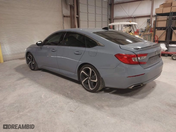 2022 Honda Accord Sedan Sport SE with VIN 1HGCV1F47NA027259, listed as a IAAI auction lot 41185924 with 51,518 mi miles. Bid and sale history available at carsss.com. Image 3.
