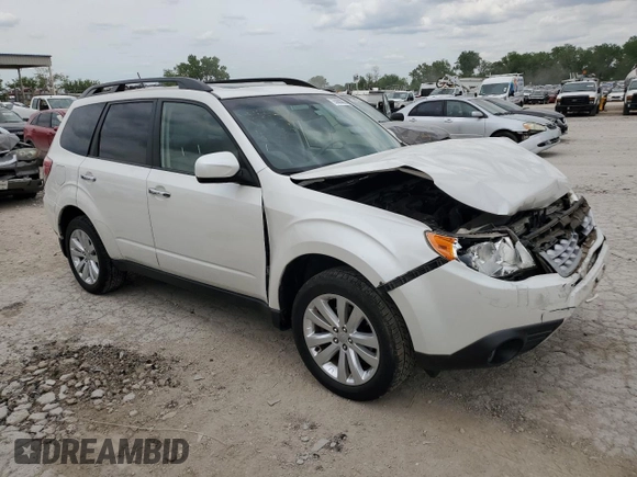 2013 Subaru Forester X Premium with VIN JF2SHADCXDH434706, listed as a Copart auction lot 55883865 with 63,293 mi miles and Salvage title. Bid and sale history available at DreamBid. Image 4.