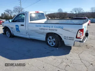 2021 Ram 1500 Tradesman with VIN 3C6JR6DT7MG538785, listed as a Copart auction lot 87669655 with 82,005 mi miles and Salvage title. Bid and sale history available at DreamBid. Image 2.