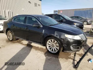 2009 Lincoln MKS with VIN 1LNHM94R69G621456, listed as a Copart auction lot 46830445 with 161,656 mi miles and Salvage Title. Bid and sale history available at carsss.com. Image 4.