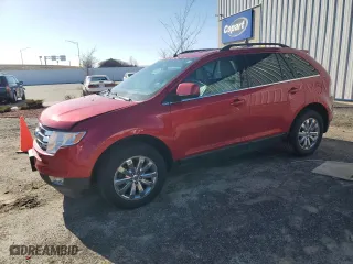 2010 Ford Edge Limited with VIN 2FMDK4KC0ABA59992, listed as a Copart auction lot 50243805 with 163,200 mi miles and Non Repairable. Bid and sale history available at carsss.com. Image 1.