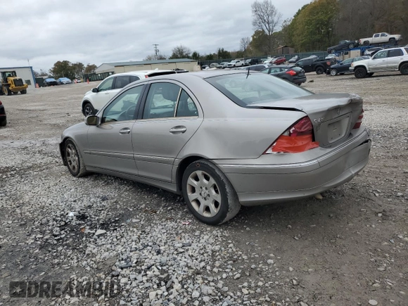 2006 Mercedes-Benz C 280 Luxury with VIN WDBRF54H06F741868, listed as a Copart auction lot 80679604 with 248,120 mi miles and Salvage Title. Bid and sale history available at DreamBid. Image 2.