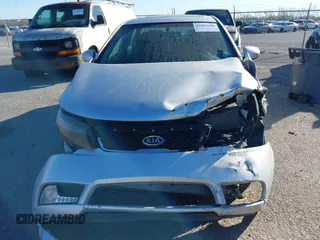 2013 Kia Forte SX with VIN KNAFW4A38D5666280, listed as a IAAI auction lot 41804208 with 76,045 mi miles. Bid and sale history available at carsss.com. Image 6.
