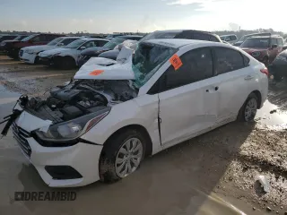 2019 Hyundai Accent SE with VIN 3KPC24A36KE067915, listed as a Copart auction lot 64745104 with 122,745 mi miles and Salvage Title. Bid and sale history available at carsss.com. Image 1.