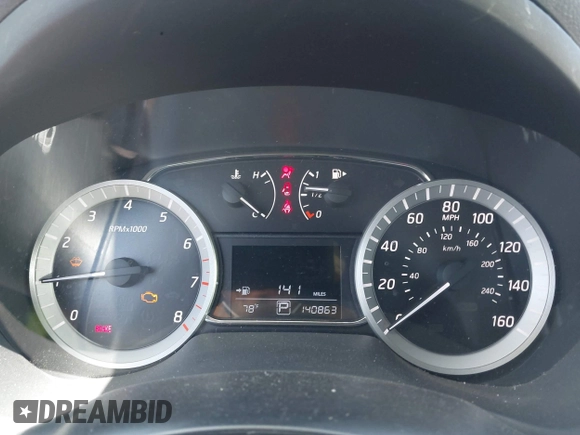 2015 Nissan Sentra SV with VIN 3N1AB7AP1FY324000, listed as a IAAI auction lot 42163220 with 140,863 mi miles and . Bid and sale history available at DreamBid. Image 7.