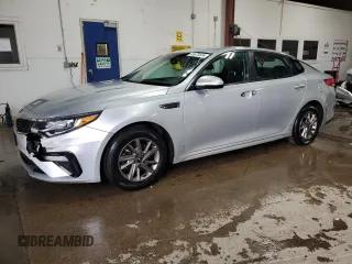 2020 Kia Optima LX with VIN 5XXGT4L38LG381795, listed as a Copart auction lot 85675534 with 84,128 mi miles and Salvage Title. Bid and sale history available at carsss.com. Image 1.