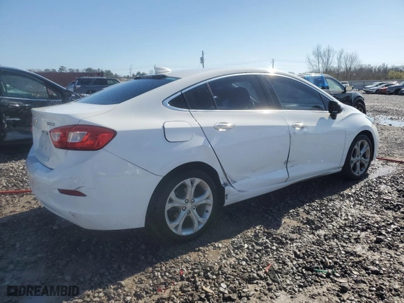 2016 Chevrolet Cruze Premier with VIN 1G1BG5SM0G7238734, listed as a Copart auction lot 47761365 with 93,129 mi miles and Salvage Title. Bid and sale history available at carsss.com. Image 3.