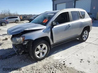 2016 Jeep Compass Sport with VIN 1C4NJDBB5GD713455, listed as a Copart auction lot 49665395 with 139,844 mi miles and Salvage Title. Bid and sale history available at carsss.com. Image 1.
