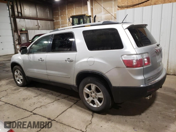 2010 GMC Acadia SLE with VIN 1GKLVLED5AJ180717, listed as a Copart auction lot 80777364 with 124,893 mi miles and Clean Title. Bid and sale history available at carsss.com. Image 2.