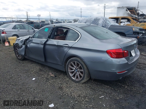 2014 BMW 5 Series 535i with VIN WBA5B1C51ED475098, listed as a IAAI auction lot 41517762 with 102,611 mi miles and . Bid and sale history available at carsss.com. Image 3.