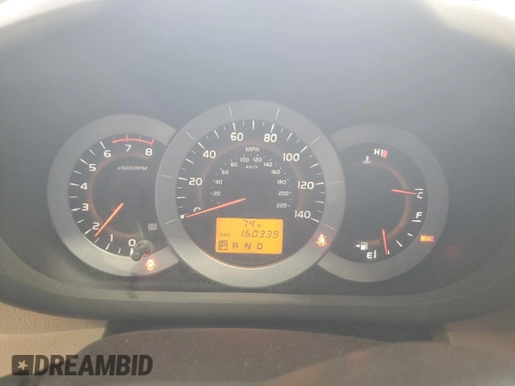 2010 Toyota RAV4 Ltd with VIN 2T3DF4DV2AW041126, listed as a Copart auction lot 54128315 with 160,339 mi miles and Salvage Title. Bid and sale history available at carsss.com. Image 9.