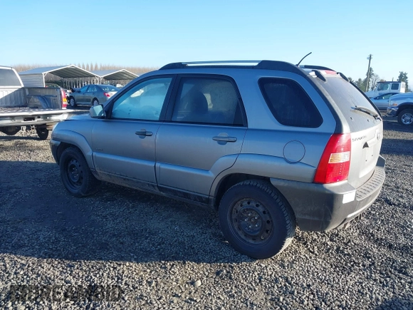 2006 Kia Sportage LX with VIN KNDJE723X67242610, listed as a IAAI auction lot 41735144 with 244,979 mi miles and . Bid and sale history available at DreamBid. Image 3.