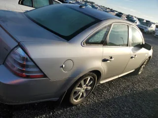 2008 Ford Taurus SEL with VIN 1FAHP24W78G169014, listed as a Copart auction lot 74138944 with 0 mi miles and Salvage Title. Bid and sale history available at carsss.com. Image 3.