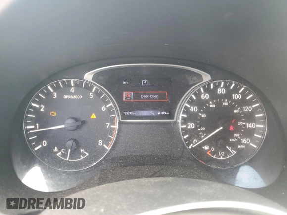 2017 Nissan Altima SR z VIN 1N4AL3AP1HC126537, wystawiony jako Copart lot #56044555 z przebiegiem 125 213 mil mil oraz Czysty tytuł • Clean title. Historia ofert i sprzedaży dostępna na DreamBid. Obrazek 9.