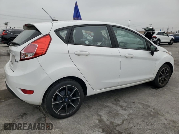 2017 Ford Fiesta SE with VIN 3FADP4EJ4HM159656, listed as a Copart auction lot 52824845 with 27,686 mi miles and Salvage Title. Bid and sale history available at carsss.com. Image 3.