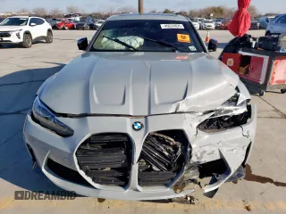2024 BMW M3 Competition xDrive с VIN WBS43AY06RFR51826, выставлен на аукционе Copart как лот 46634895 с пробегом Не указан миль и Списание • Salvage title. История ставок и продаж доступна на DreamBid. Изображение 5.