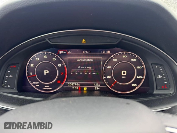 2019 Audi Q7 Premium Plus z VIN WA1LABF79KD013135, wystawiony jako Copart lot #60499135 z przebiegiem 208 776 mil mil oraz Czysty tytuł • Clean title. Historia ofert i sprzedaży dostępna na DreamBid. Obrazek 8.