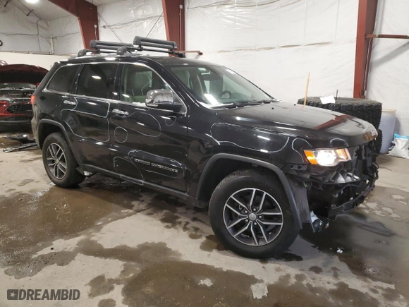 2018 Jeep Grand Cherokee Limited with VIN 1C4RJFBG7JC442047, listed as a Copart auction lot 45759985 with 53,758 mi miles and Salvage Title. Bid and sale history available at carsss.com. Image 4.