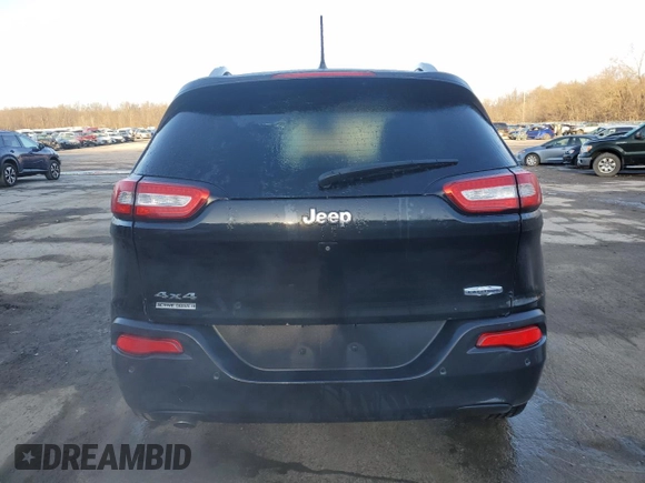 2015 Jeep Cherokee Latitude with VIN 1C4PJMCBXFW694086, listed as a Copart auction lot 49604405 with 119,743 mi miles and Salvage Title. Bid and sale history available at carsss.com. Image 6.