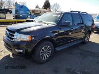 2017 Ford Expedition EL XLT with VIN 1FMJK1JT3HEA74844, listed as a Copart auction lot 47378905 with 189,827 mi miles and Salvage Title. Bid and sale history available at carsss.com. Image 1.