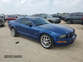 2008 Ford Mustang Deluxe with VIN 1ZVHT80N685113662, listed as a Copart auction lot 51809855 with 64,297 mi miles and Salvage Title. Bid and sale history available at carsss.com. Image 4.