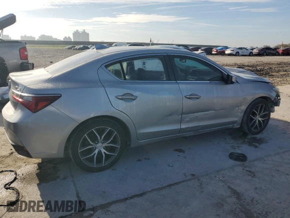 2019 Acura ILX w/Premium Pkg with VIN 19UDE2F73KA008417, listed as a Copart auction lot 47091775 with 43,143 mi miles and Salvage Title. Bid and sale history available at carsss.com. Image 3.