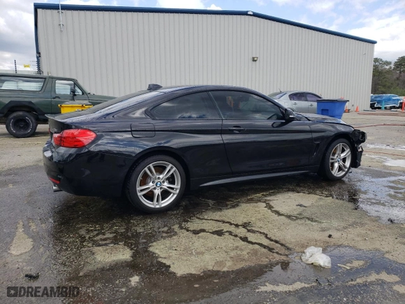 2015 BMW 4 Series 435i xDrive with VIN WBA3R5C57FK371612, listed as a Copart auction lot 49127135 with 75,823 mi miles and Salvage Title. Bid and sale history available at carsss.com. Image 3.