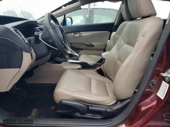2013 Honda Civic Sdn EX-L with VIN 19XFB2F94DE076226, listed as a Copart auction lot 48808385 with 86,588 mi miles and Clean Title. Bid and sale history available at carsss.com. Image 7.