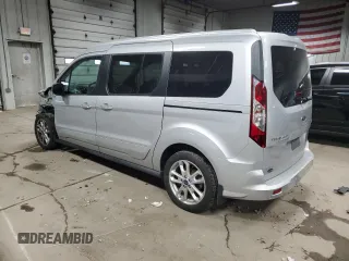 2018 Ford Transit Connect XLT с VIN NM0GE9F70J1353064, выставлен на аукционе Copart как лот 83627244 с пробегом 61 025 миль миль и Списание • Salvage title. История ставок и продаж доступна на DreamBid. Изображение 2.
