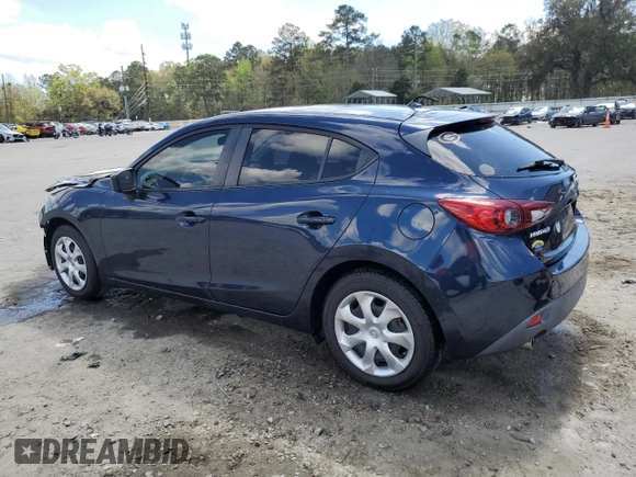 2016 Mazda 3 i Sport with VIN 3MZBM1J76GM286195, listed as a Copart auction lot 50806685 with 92,032 mi miles and Salvage Title. Bid and sale history available at DreamBid. Image 2.