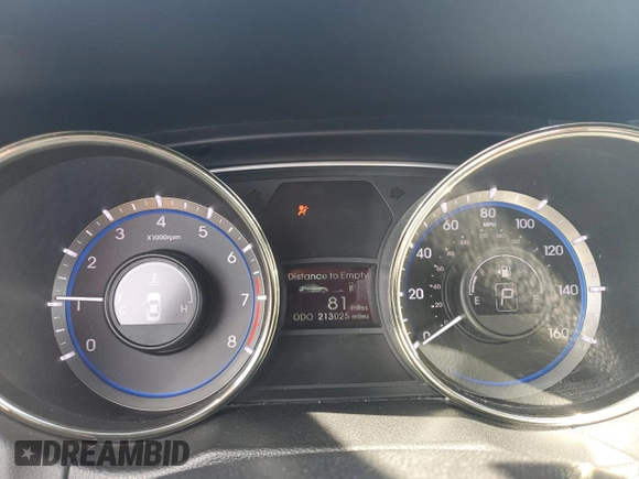 2012 Hyundai Sonata Limited with VIN 5NPEC4AC3CH498053, listed as a Copart auction lot 51089065 with 213,025 mi miles and Salvage Title. Bid and sale history available at carsss.com. Image 9.