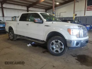 2010 Ford F-150 XL with VIN 1FTFW1EV2AFA49556, listed as a Copart auction lot 62286275 with 154,176 mi miles and Salvage title. Bid and sale history available at DreamBid. Image 4.