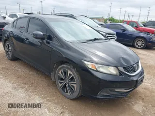 2013 Honda Civic LX z VIN 19XFB2F58DE049348, wystawiony jako IAAI lot #42084890 z przebiegiem 186 330 mil mil oraz . Historia ofert i sprzedaży dostępna na DreamBid. Obrazek 1.