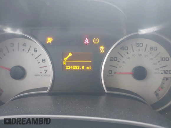 2010 Ford Explorer Limited with VIN 1FMEU7F89AUA75768, listed as a IAAI auction lot 41799783 with 224,293 mi miles. Bid and sale history available at carsss.com. Image 7.