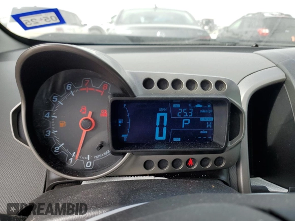 2014 Chevrolet Sonic LT with VIN 1G1JC5SB3E4141502, listed as a Copart auction lot 47993125 with Not Provided miles and Salvage Title. Bid and sale history available at DreamBid. Image 9.