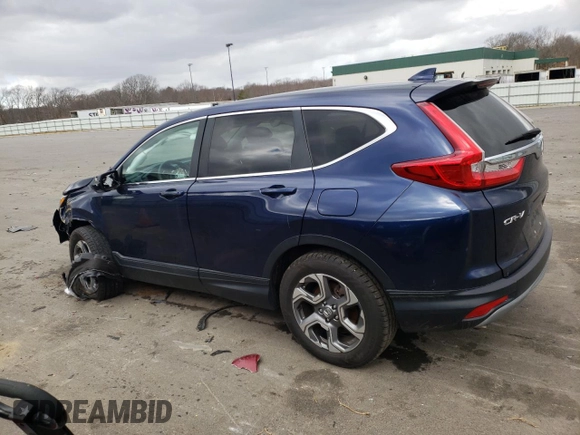 2019 Honda CR-V EX with VIN 2HKRW2H52KH633042, listed as a Copart auction lot 42167633 with 43,080 mi miles. Bid and sale history available at carsss.com. Image 2.